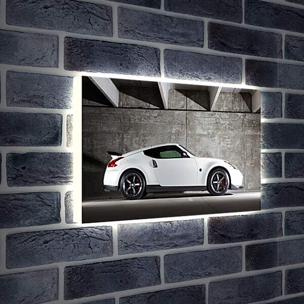 Лайтбокс световая панель - Белый Ниссан (Nissan)