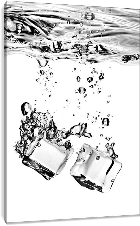 Постер и плакат - Лед и вода

