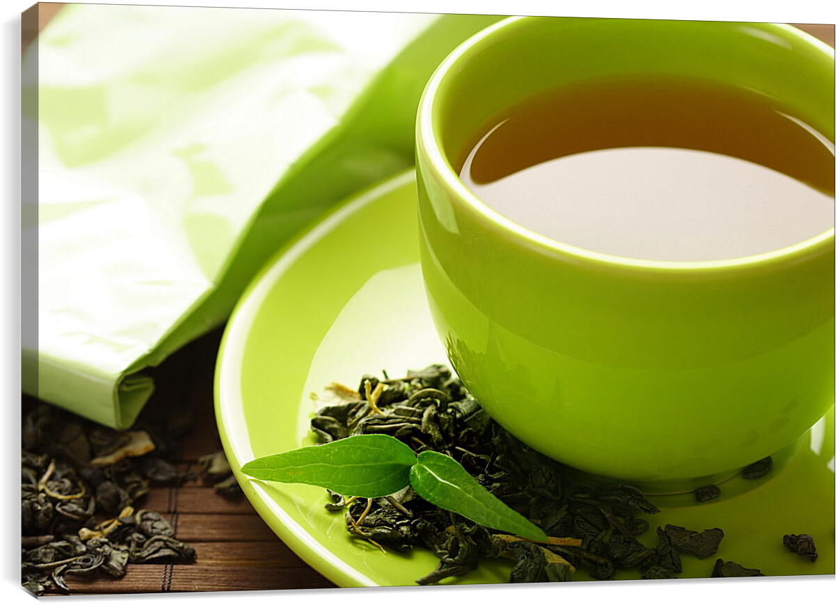 Постер и плакат - Зеленый чай