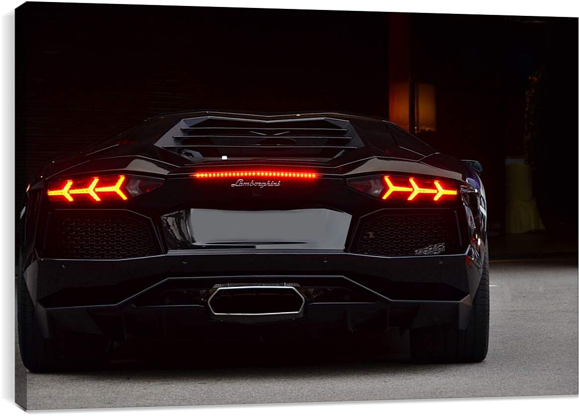 Постер и плакат - Lamborghini Aventador
