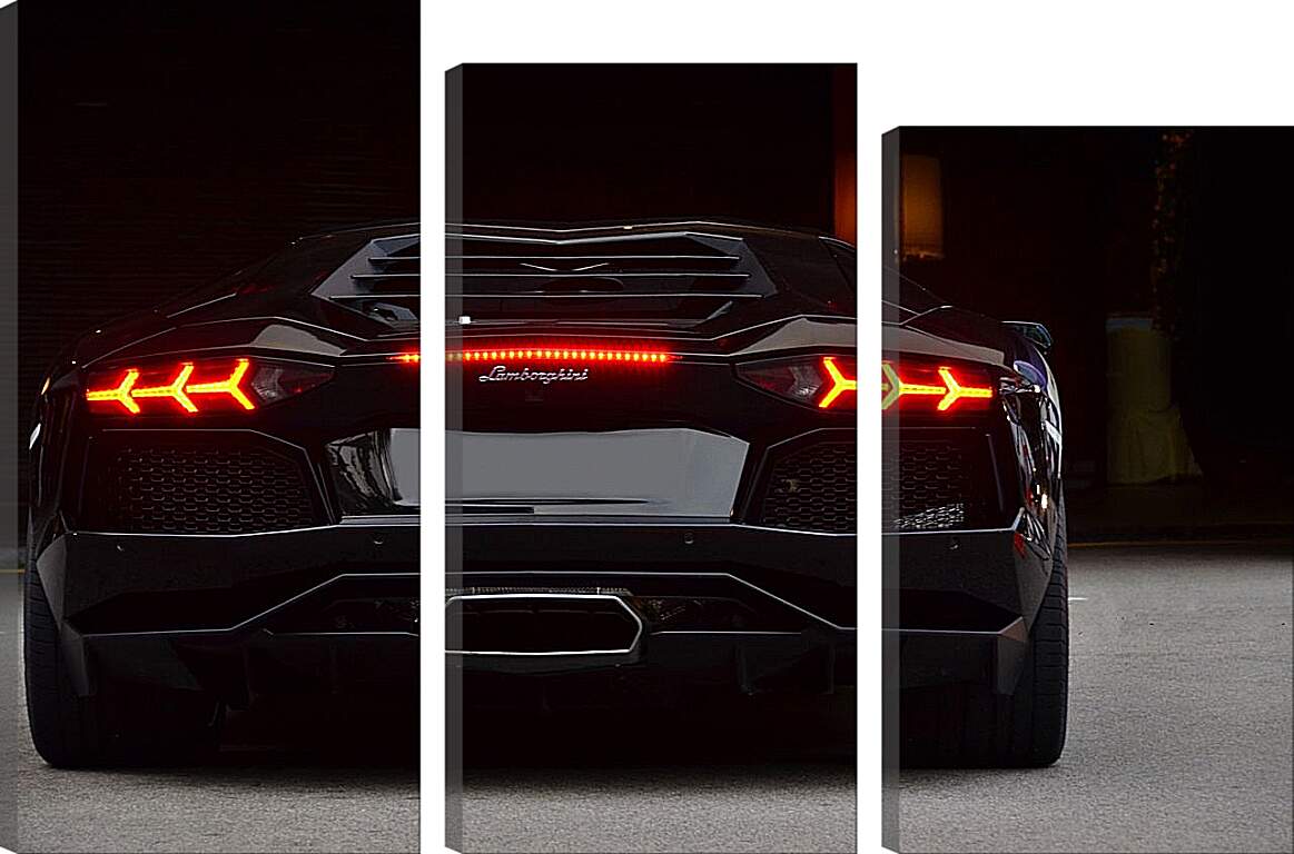 Модульная картина - Lamborghini Aventador