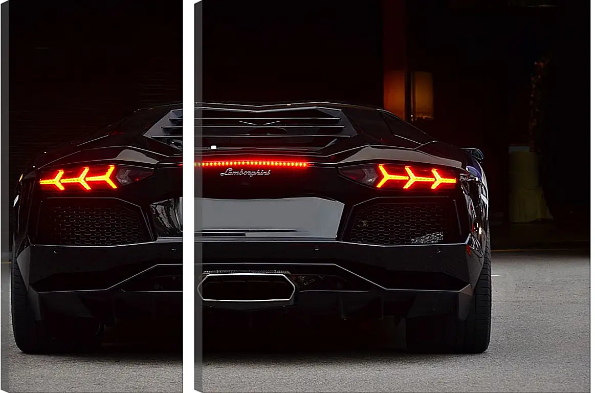 Модульная картина - Lamborghini Aventador