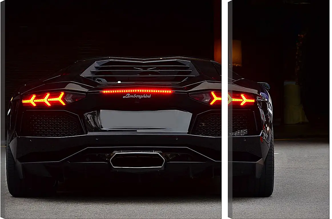 Модульная картина - Lamborghini Aventador