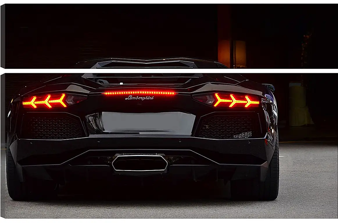 Модульная картина - Lamborghini Aventador