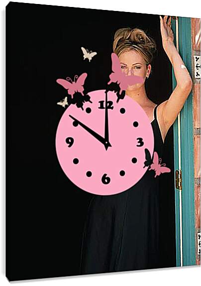 Часы картина - Charlize Theron - Шарлиз Терон
