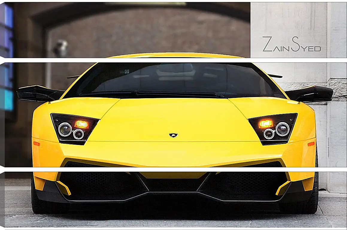 Модульная картина - Lamborghini Murcielago