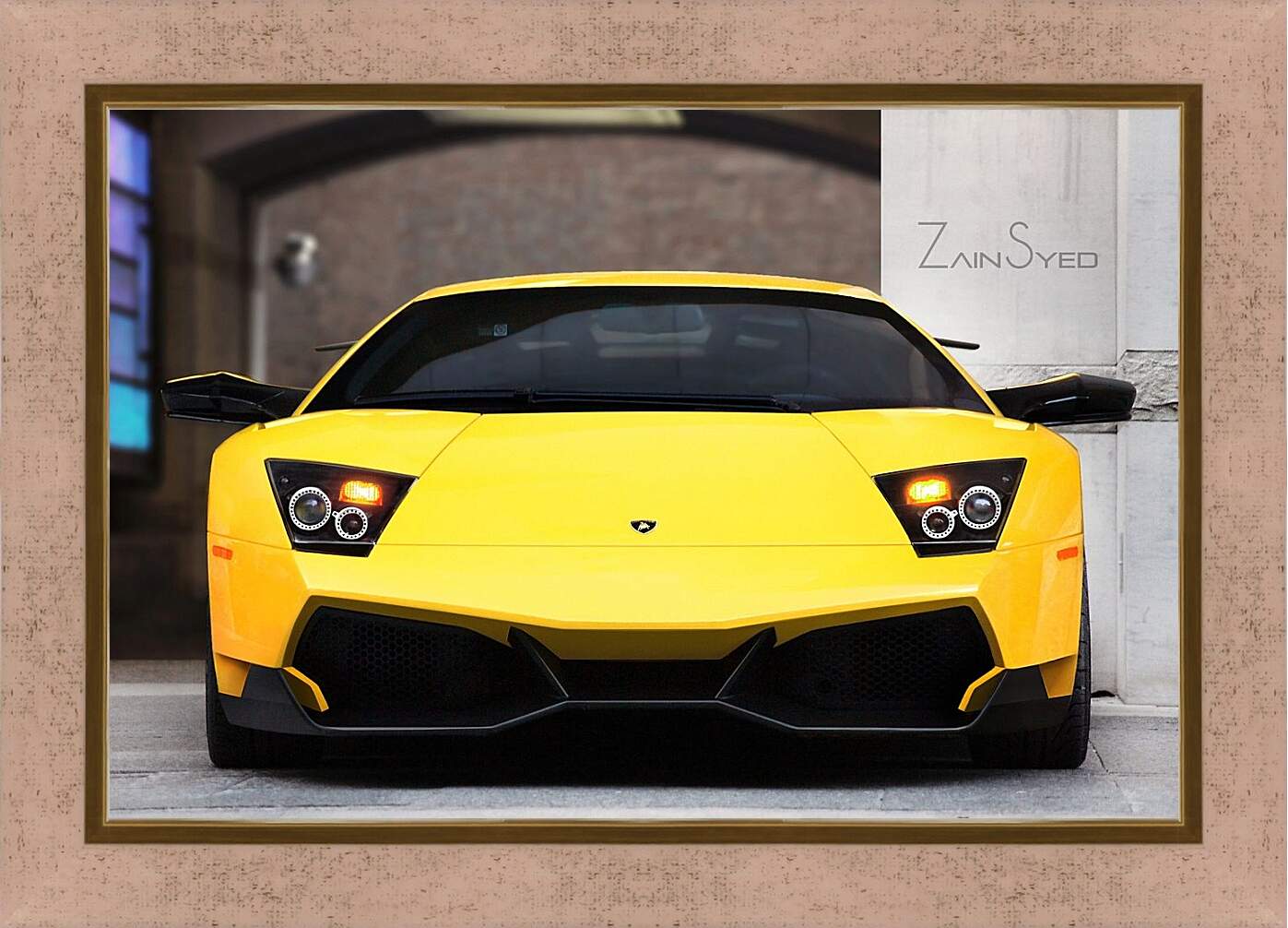 Картина в раме - Lamborghini Murcielago