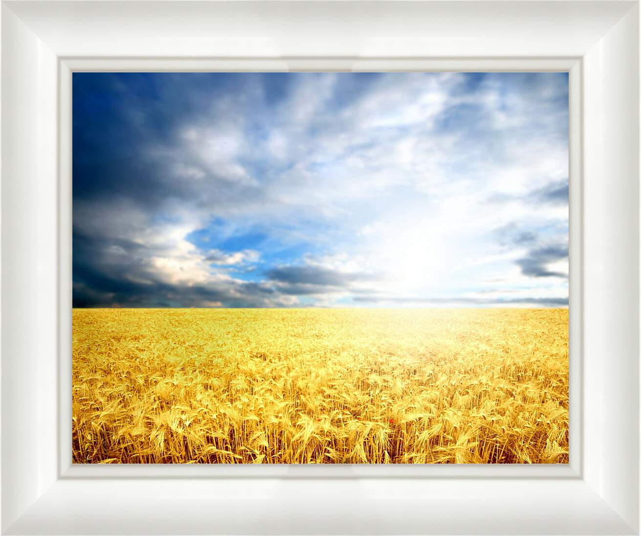 Картина в раме - Пшеница
