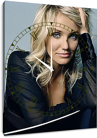 Часы картина - Cameron Diaz - Кэмерон Диаз
