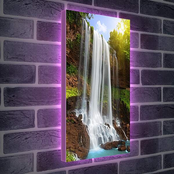 Лайтбокс световая панель - Водопад
