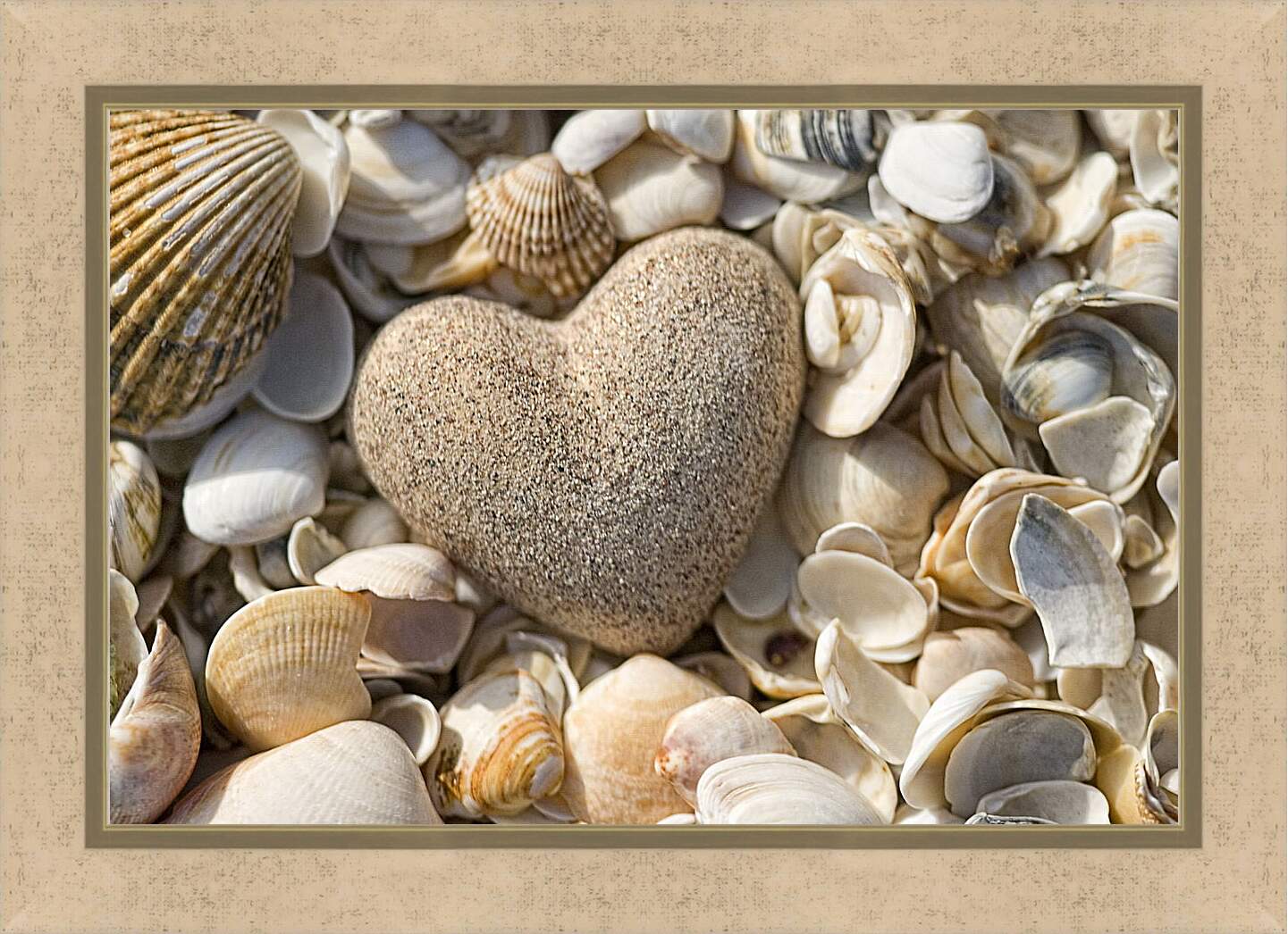 Картина в раме - Каменное сердце
