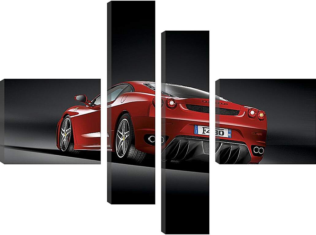 Модульная картина - Ferrari F430