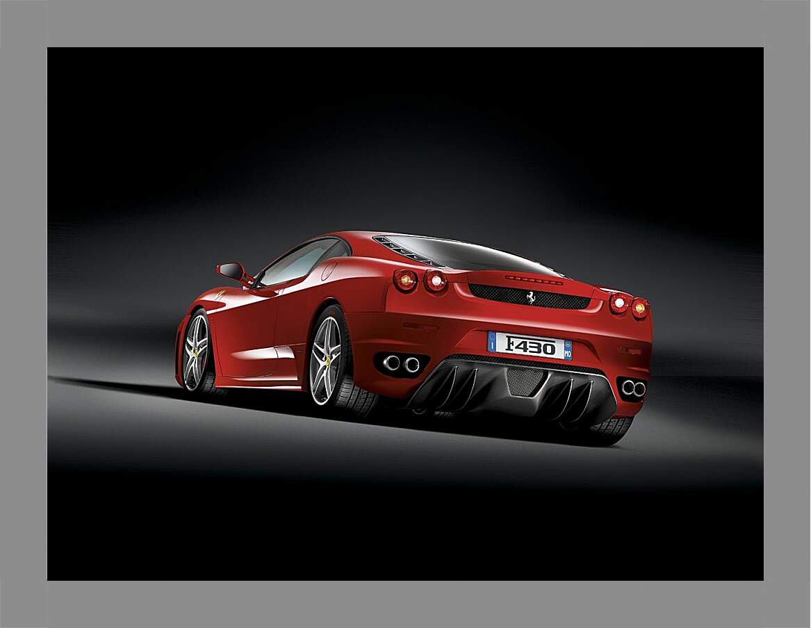 Картина в раме - Ferrari F430