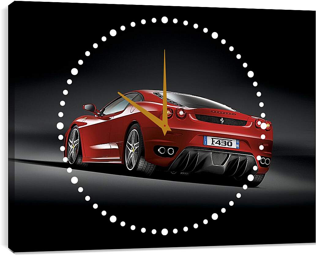 Часы картина - Ferrari F430