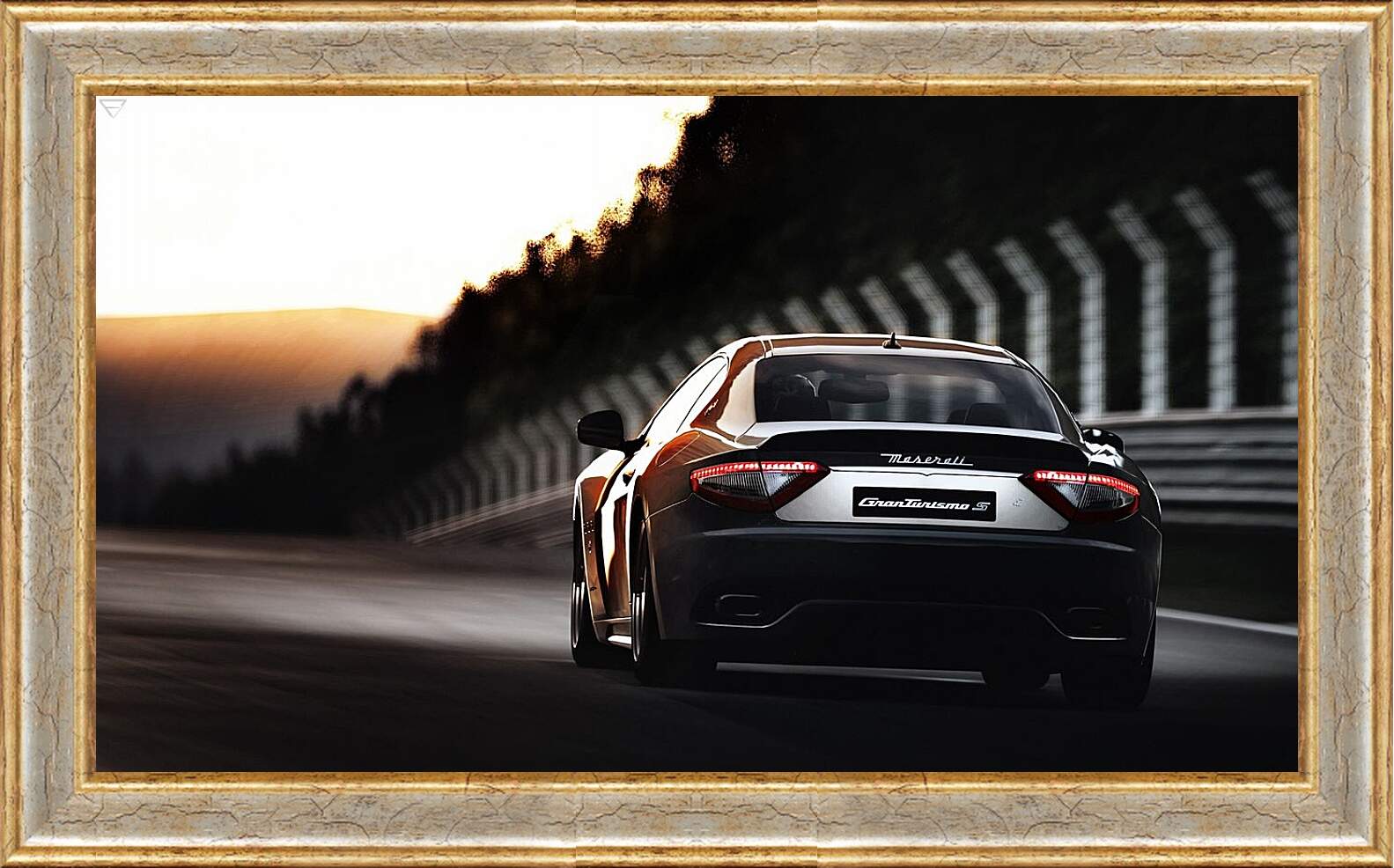 Картина в раме - Maserati granturismo