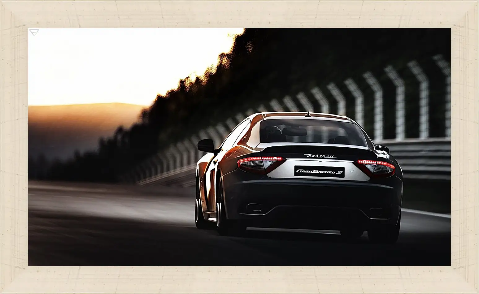 Картина в раме - Maserati granturismo