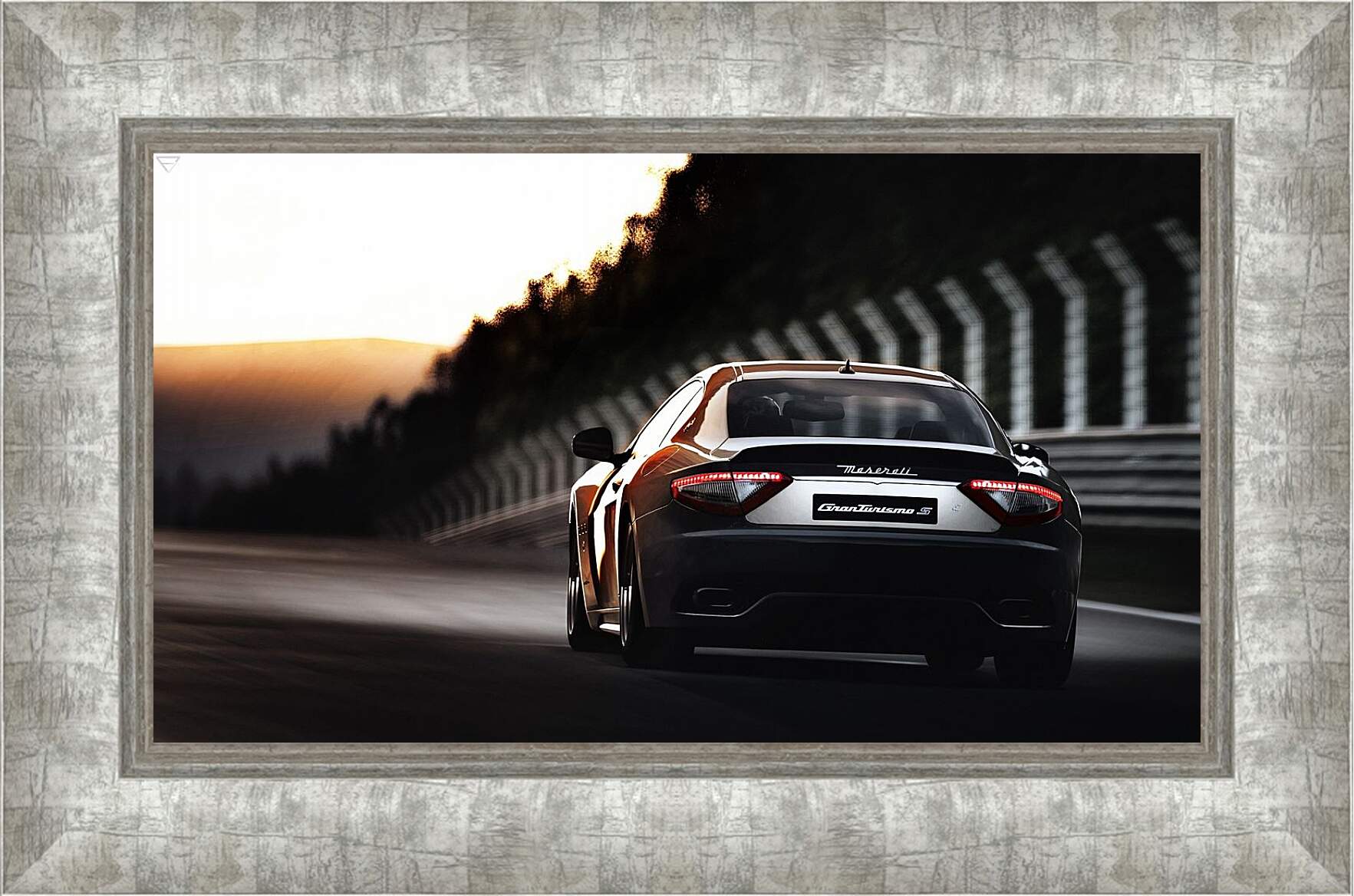 Картина в раме - Maserati granturismo