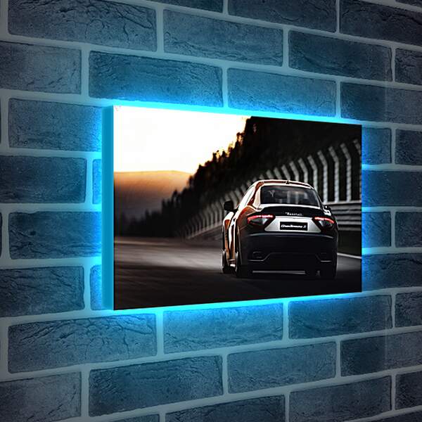 Лайтбокс световая панель - Maserati granturismo