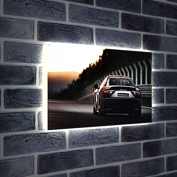 Лайтбокс световая панель - Maserati granturismo