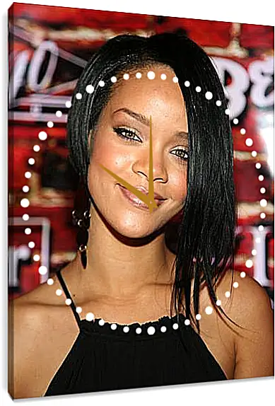 Часы картина - Rihanna Fenty - Рианна Фент

