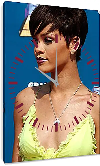 Часы картина - Rihanna Fenty - Рианна Фент
