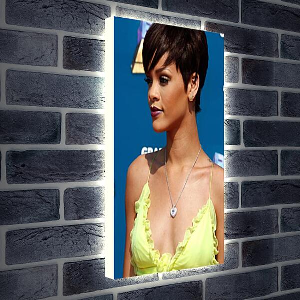 Лайтбокс световая панель - Rihanna Fenty - Рианна Фент
