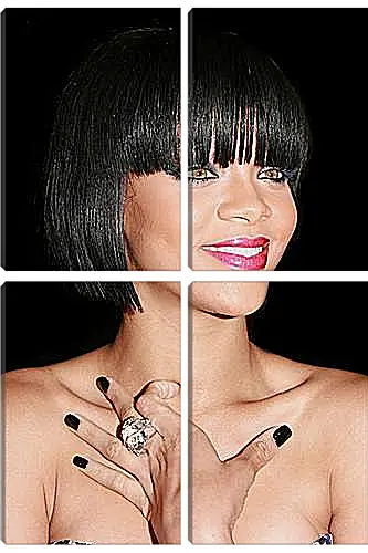 Модульная картина - Rihanna Fenty - Рианна Фент
