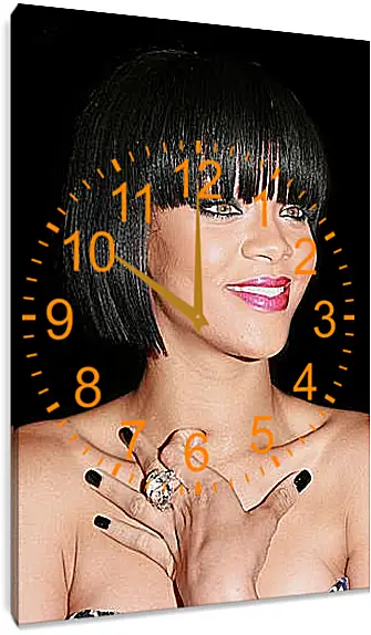 Часы картина - Rihanna Fenty - Рианна Фент
