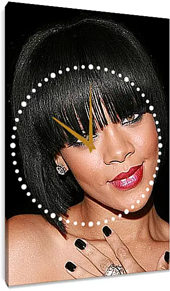 Часы картина - Rihanna Fenty - Рианна Фент
