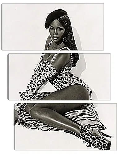 Модульная картина - Naomi Campbell - Наоми Кэмпбелл
