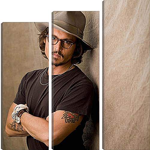 Модульная картина - Johnny Depp - Джонни Депп