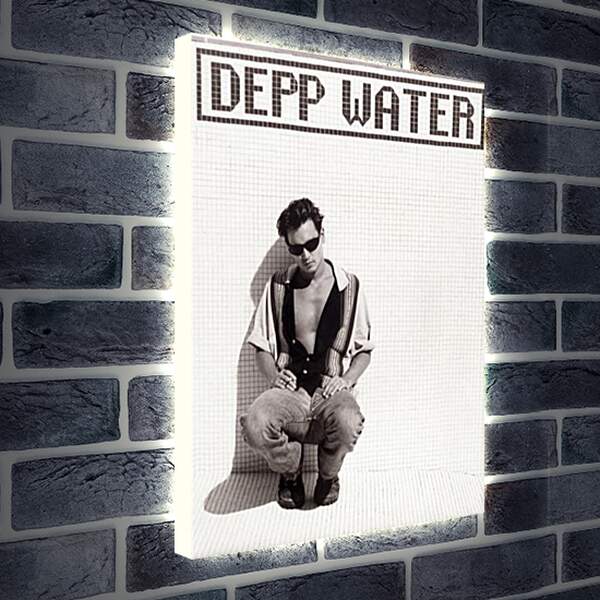 Лайтбокс световая панель - Johnny Depp - Джонни Депп
