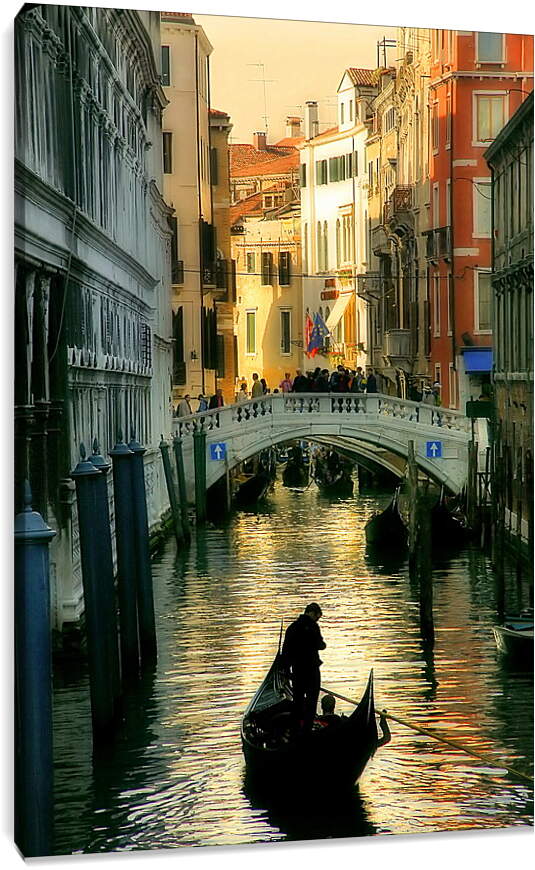 Постер и плакат - Венеция гондольер
