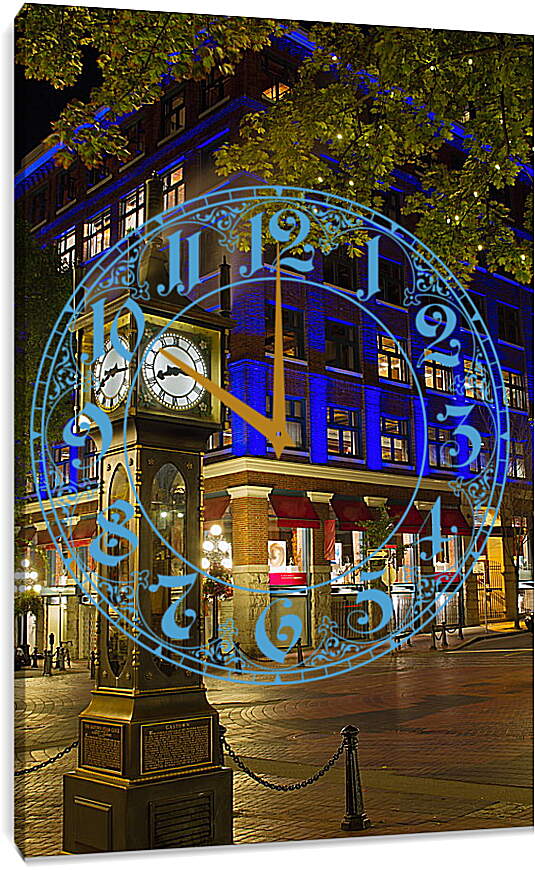 Часы картина - Городские часы