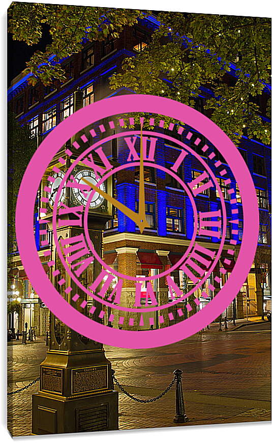 Часы картина - Городские часы