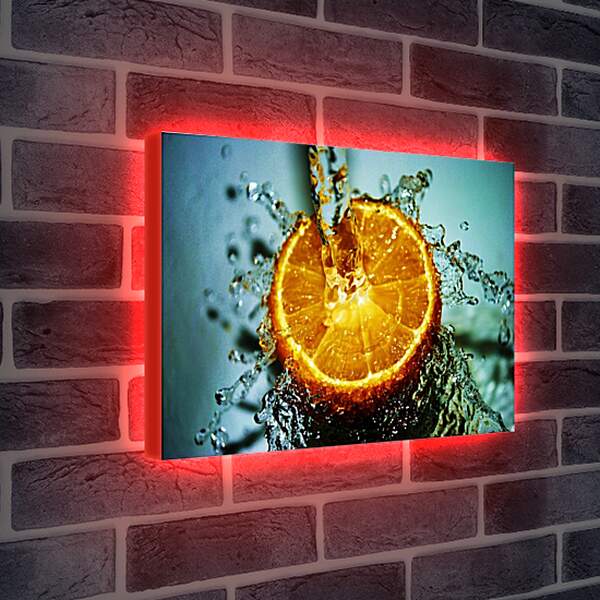 Лайтбокс световая панель - Апельсин
