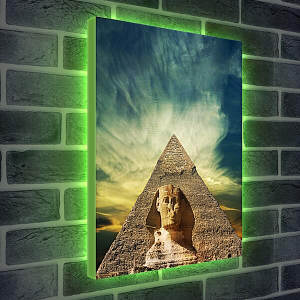 Лайтбокс световая панель - Сфинкс Египет
