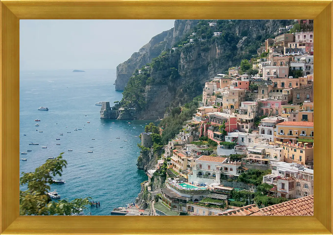 Картина в раме - Amalfi Italy
