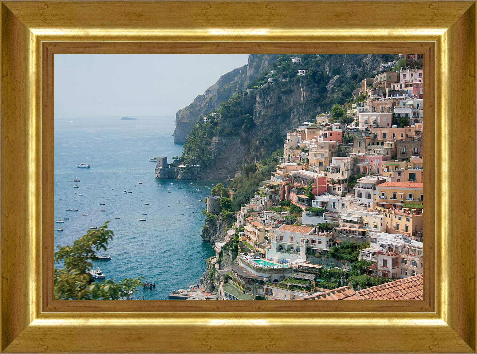 Картина в раме - Amalfi Italy
