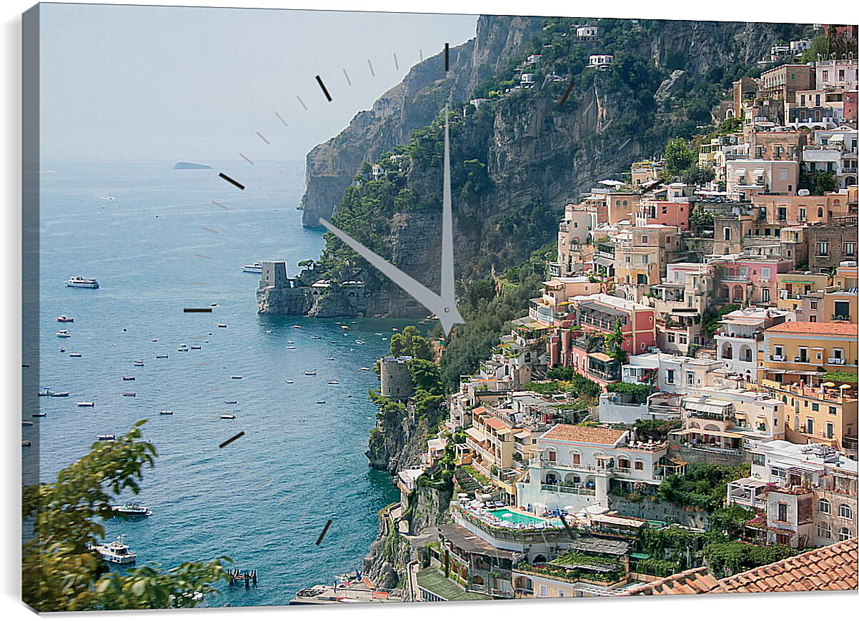 Часы картина - Amalfi Italy
