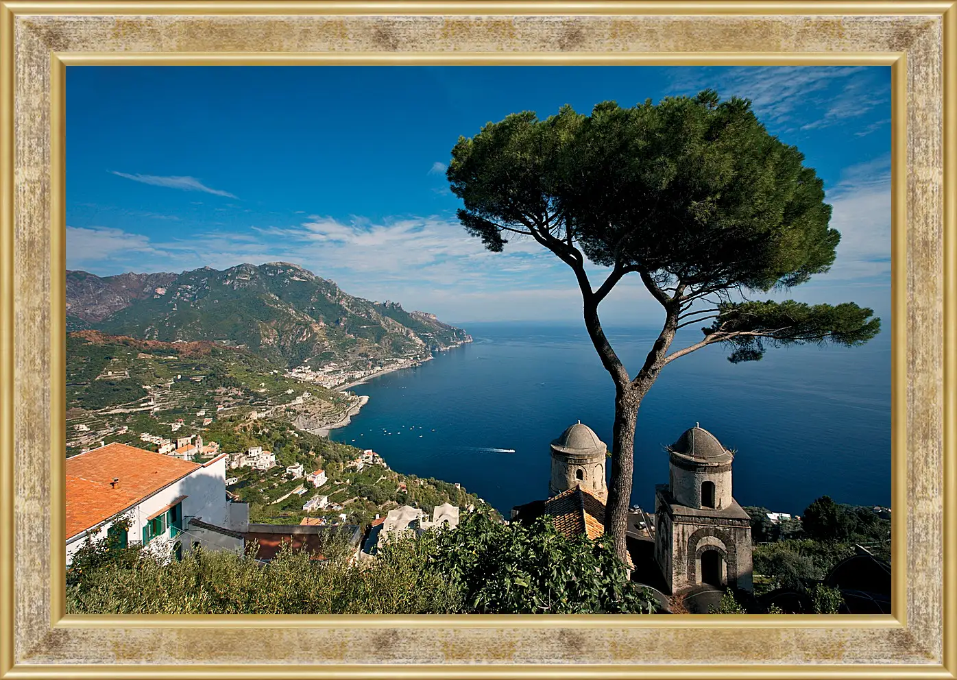 Картина в раме - Amalfi Italy
