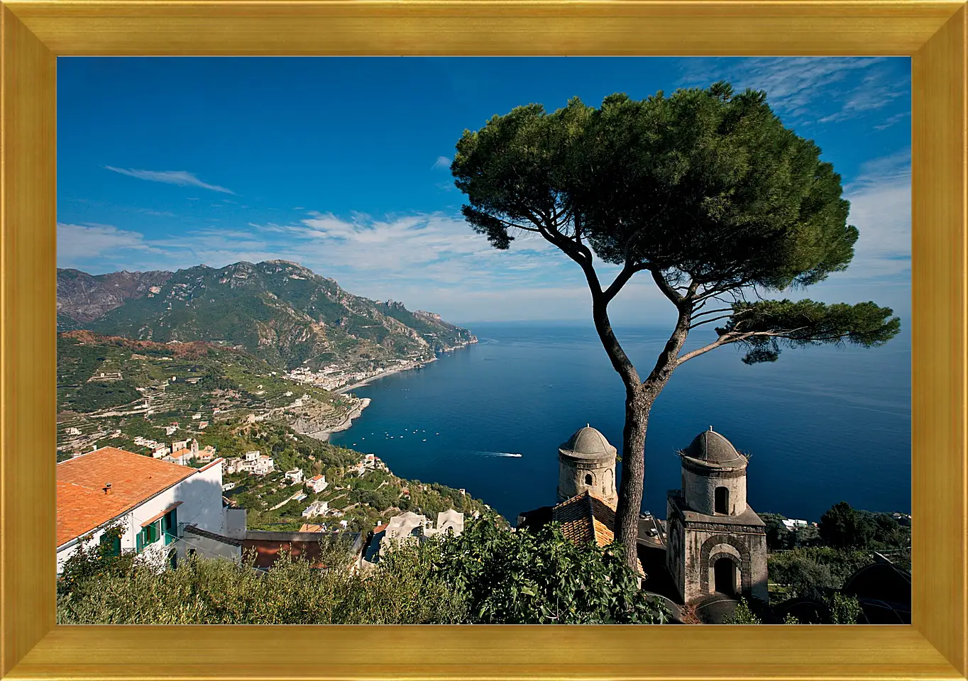 Картина в раме - Amalfi Italy
