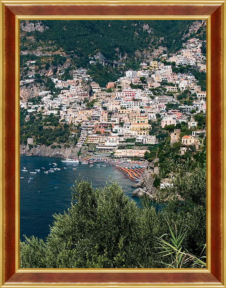 Картина в раме - Amalfi Italy
