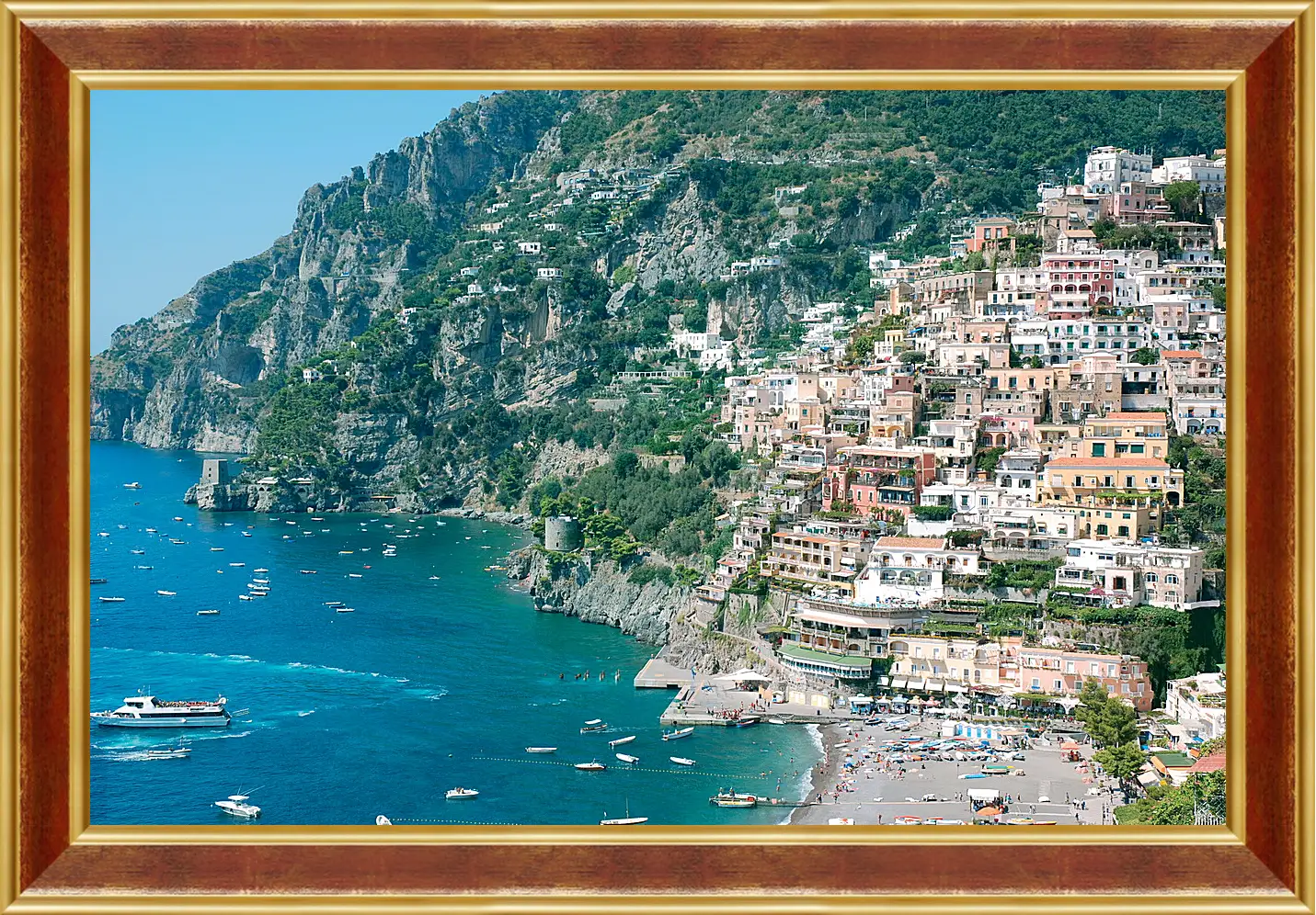 Картина в раме - Amalfi Italy
