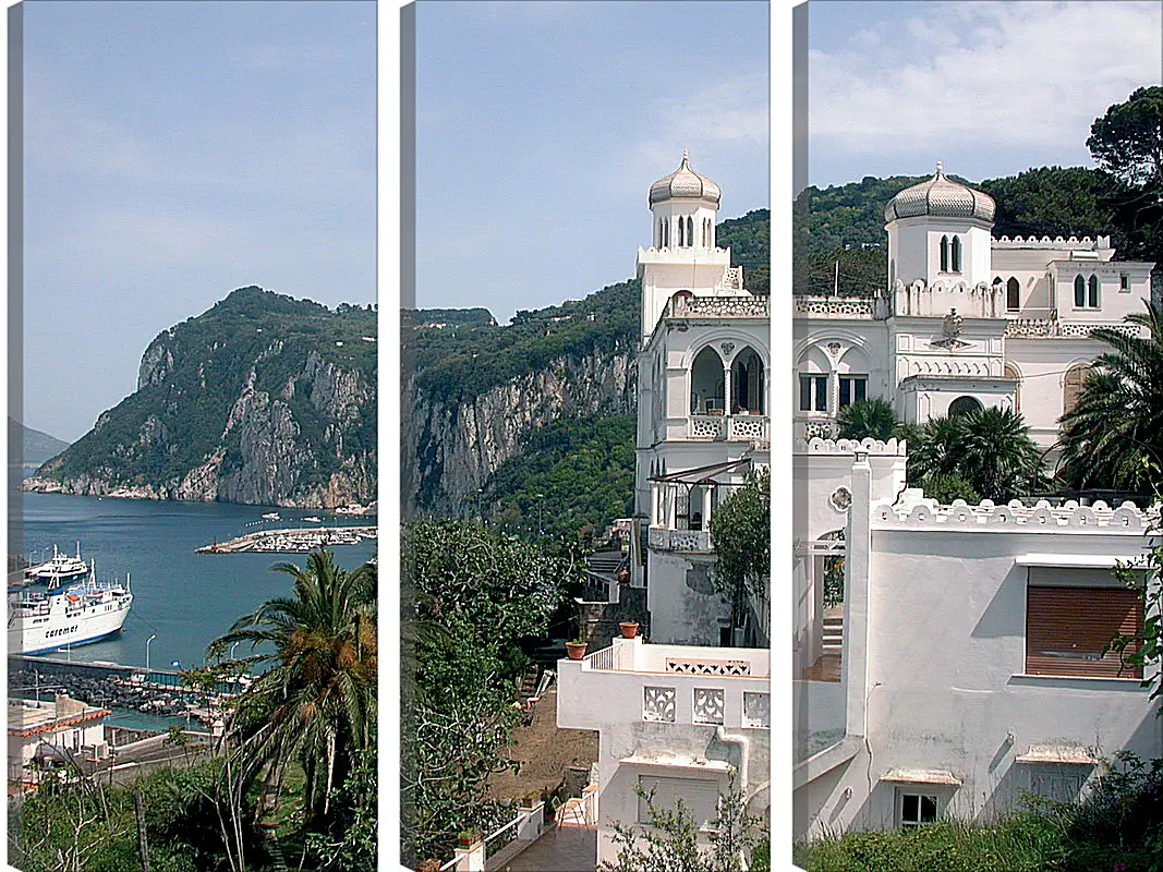 Модульная картина - Italy Capri
