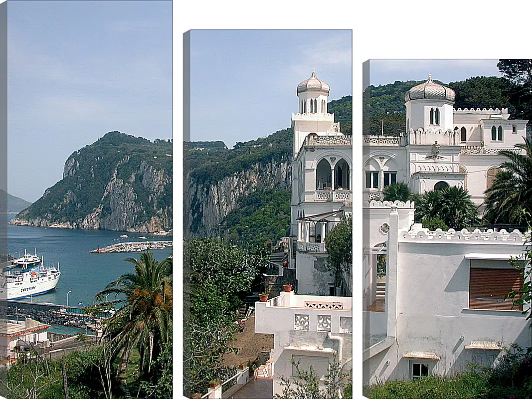 Модульная картина - Italy Capri
