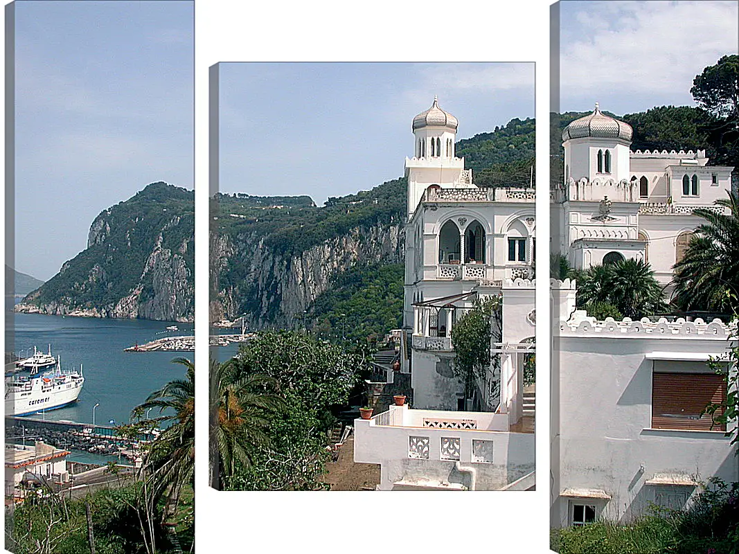 Модульная картина - Italy Capri
