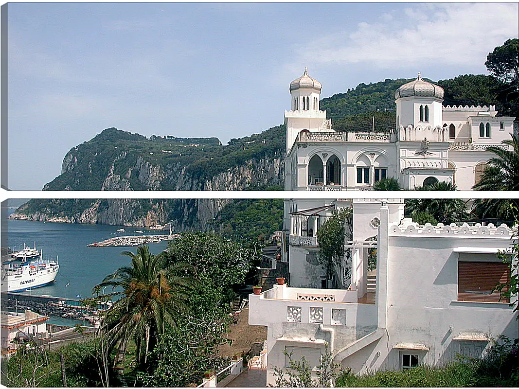 Модульная картина - Italy Capri
