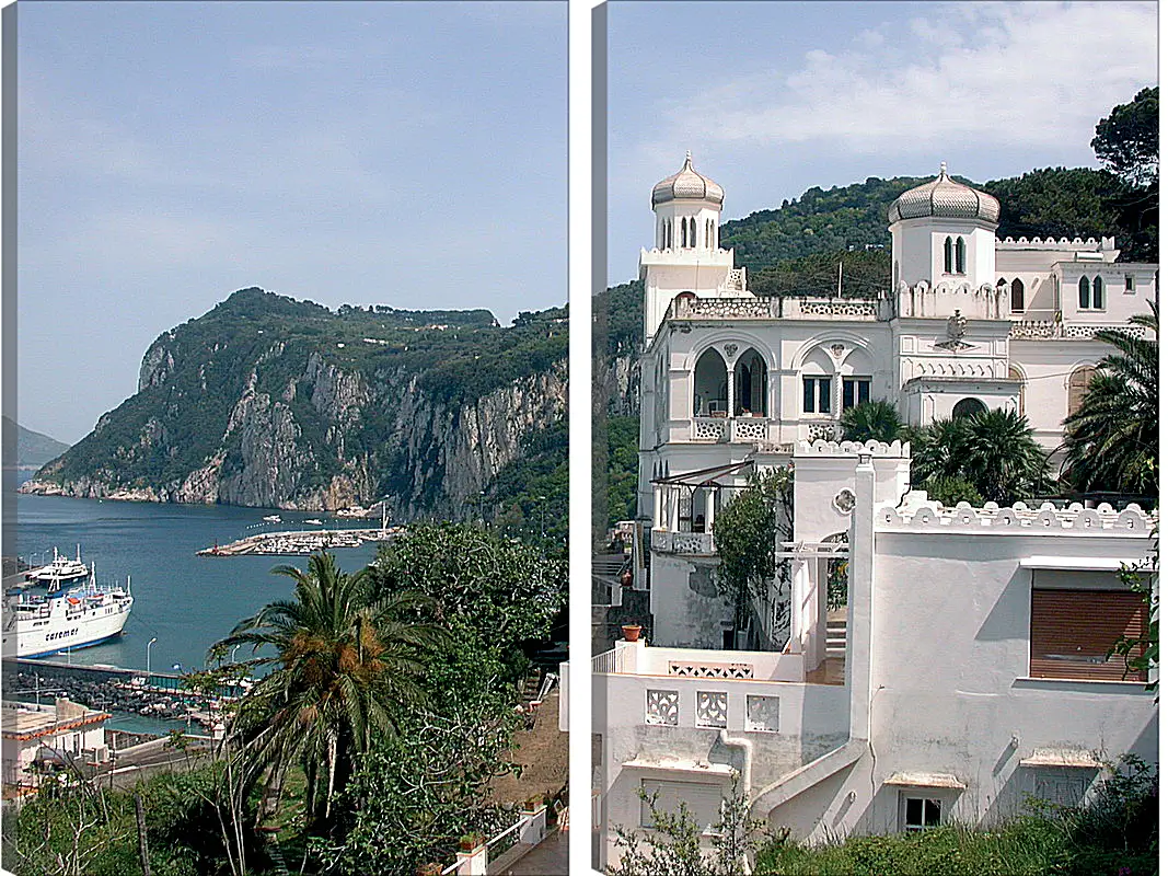 Модульная картина - Italy Capri
