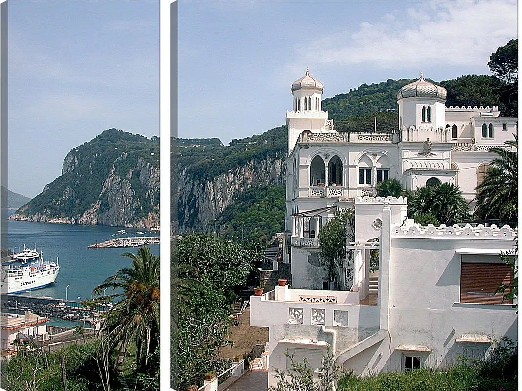 Модульная картина - Italy Capri
